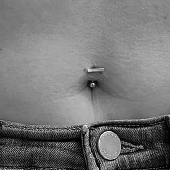 Belly Button Ring Surgical Steel Belly Rings for Women Hypoallergenic Belly Button Rings Clicker Belly Button Ring Belly Piercing Navel Rings for Women
