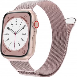 Watch Band for Apple Watch Series Ultra 8 7 6 5 4 3 2 1 SE 38mm 40mm 41mm 42mm 44mm 45mm 49mm Women and Men, Stainless Steel Mesh Loop Magnetic Clasp Replacement for iWatch Bands Watch Band for Apple Watch Series Ultra 8 7 6 5 4 3 2 1 SE 38mm 40mm 41mm 42mm 44mm 45mm 49mm Women and Men, Stainless Steel Mesh Loop Magnetic Clasp Replacement for iWatch Bands