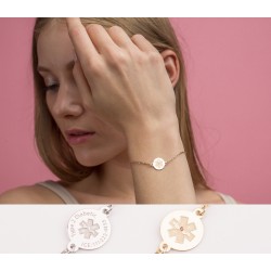 Medical Alert Bracelet Women Personalized Wristband