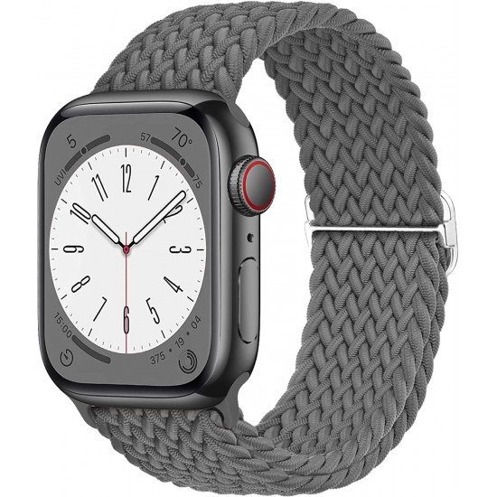 Braided Solo Band for Apple Watch Band 38mm 40mm 41mm 42mm 44mm 45mm 49mm for Women Men, Stretchy Sport Adjustable Elastic Strap for iWatch Ultra SE Series 8 7 6 5 4 3 2 1 Braided Solo Band for Apple Watch Band 38mm 40mm 41mm 42mm 44mm 45mm 49mm for Women Men, Stretchy Sport Adjustable Elastic Strap for iWatch Ultra SE Series 8 7 6 5 4 3 2 1