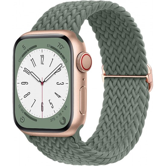 Braided Solo Band for Apple Watch Band 38mm 40mm 41mm 42mm 44mm 45mm 49mm for Women Men, Stretchy Sport Adjustable Elastic Strap for iWatch Ultra SE Series 8 7 6 5 4 3 2 1 Braided Solo Band for Apple Watch Band 38mm 40mm 41mm 42mm 44mm 45mm 49mm for Women Men, Stretchy Sport Adjustable Elastic Strap for iWatch Ultra SE Series 8 7 6 5 4 3 2 1