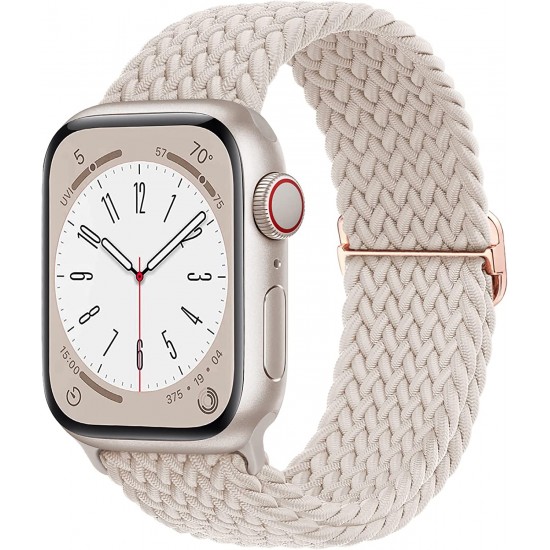 Braided Solo Band for Apple Watch Band 38mm 40mm 41mm 42mm 44mm 45mm 49mm for Women Men, Stretchy Sport Adjustable Elastic Strap for iWatch Ultra SE Series 8 7 6 5 4 3 2 1 Braided Solo Band for Apple Watch Band 38mm 40mm 41mm 42mm 44mm 45mm 49mm for Women Men, Stretchy Sport Adjustable Elastic Strap for iWatch Ultra SE Series 8 7 6 5 4 3 2 1