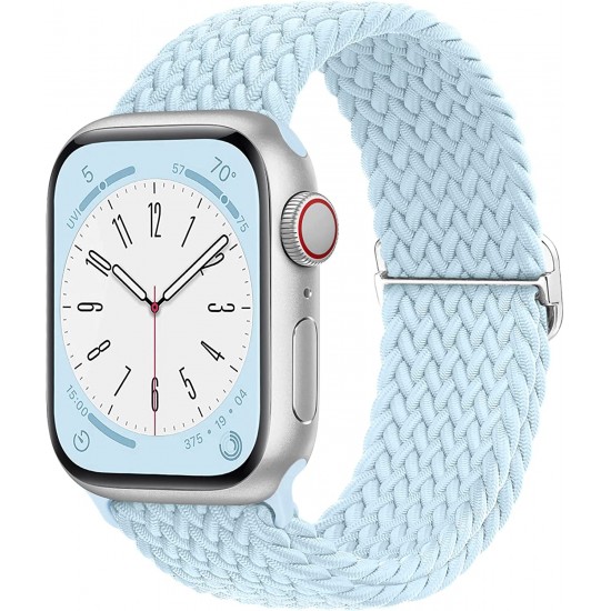 Braided Solo Band for Apple Watch Band 38mm 40mm 41mm 42mm 44mm 45mm 49mm for Women Men, Stretchy Sport Adjustable Elastic Strap for iWatch Ultra SE Series 8 7 6 5 4 3 2 1 Braided Solo Band for Apple Watch Band 38mm 40mm 41mm 42mm 44mm 45mm 49mm for Women Men, Stretchy Sport Adjustable Elastic Strap for iWatch Ultra SE Series 8 7 6 5 4 3 2 1