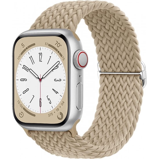 Braided Solo Band for Apple Watch Band 38mm 40mm 41mm 42mm 44mm 45mm 49mm for Women Men, Stretchy Sport Adjustable Elastic Strap for iWatch Ultra SE Series 8 7 6 5 4 3 2 1 Braided Solo Band for Apple Watch Band 38mm 40mm 41mm 42mm 44mm 45mm 49mm for Women Men, Stretchy Sport Adjustable Elastic Strap for iWatch Ultra SE Series 8 7 6 5 4 3 2 1