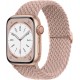 Braided Solo Band for Apple Watch Band 38mm 40mm 41mm 42mm 44mm 45mm 49mm for Women Men, Stretchy Sport Adjustable Elastic Strap for iWatch Ultra SE Series 8 7 6 5 4 3 2 1