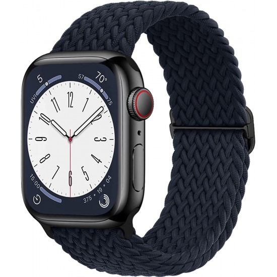 Braided Solo Band for Apple Watch Band 38mm 40mm 41mm 42mm 44mm 45mm 49mm for Women Men, Stretchy Sport Adjustable Elastic Strap for iWatch Ultra SE Series 8 7 6 5 4 3 2 1 Braided Solo Band for Apple Watch Band 38mm 40mm 41mm 42mm 44mm 45mm 49mm for Women Men, Stretchy Sport Adjustable Elastic Strap for iWatch Ultra SE Series 8 7 6 5 4 3 2 1