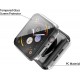 2 Pack Hard PC Case with Tempered Glass Screen Protector Compatible with Apple Watch Ultra Series 8 7 6 5 4 41mm 45mm 40mm 44mm 49mm