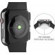 2 Pack Hard PC Case with Tempered Glass Screen Protector Compatible with Apple Watch Ultra Series 8 7 6 5 4 41mm 45mm 40mm 44mm 49mm