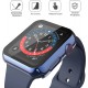 2 Pack Hard PC Case with Tempered Glass Screen Protector Compatible with Apple Watch Ultra Series 8 7 6 5 4 41mm 45mm 40mm 44mm 49mm