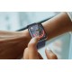 2 Pack Hard PC Case with Tempered Glass Screen Protector Compatible with Apple Watch Ultra Series 8 7 6 5 4 41mm 45mm 40mm 44mm 49mm