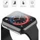 2 Pack Hard PC Case with Tempered Glass Screen Protector Compatible with Apple Watch Ultra Series 8 7 6 5 4 41mm 45mm 40mm 44mm 49mm