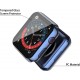 2 Pack Hard PC Case with Tempered Glass Screen Protector Compatible with Apple Watch Ultra Series 8 7 6 5 4 41mm 45mm 40mm 44mm 49mm
