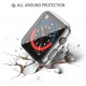 2 Pack Hard PC Case with Tempered Glass Screen Protector Compatible with Apple Watch Ultra Series 8 7 6 5 4 41mm 45mm 40mm 44mm 49mm