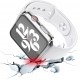 2 Pack Hard PC Case with Tempered Glass Screen Protector Compatible with Apple Watch Ultra Series 8 7 6 5 4 41mm 45mm 40mm 44mm 49mm