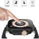 2 Pack Hard PC Case with Tempered Glass Screen Protector Compatible with Apple Watch Ultra Series 8 7 6 5 4 41mm 45mm 40mm 44mm 49mm