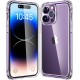 Compatible for iPhone 15 Pro Max Case Clear, Not Yellowing Phone Case for iPhone 15 Pro Clear with Slim Cover & Shockproof Bumper 2023