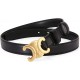 Women’s 0.98 Inch Width Thin Leather Belt Fashion Designer Belts for Jeans Pants Dresses with Gold Buckle Women’s 0.98 Inch Width Thin Leather Belt Fashion Designer Belts for Jeans Pants Dresses with Gold Buckle