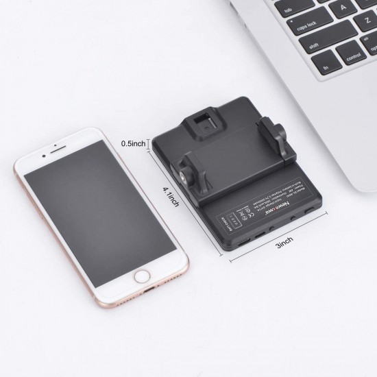 60 Pcs LED High Power Rechargeable Clip Fill Video Light with Front & Back Clip, Adjusted 3 Light Modes for Phone, iPhone, Android, iPad, Laptop, for Makeup, TikTok, Selfie, Vlog, Video Conference 60 Pcs LED High Power Rechargeable Clip Fill Video Light with Front & Back Clip, Adjusted 3 Light Modes for Phone, iPhone, Android, iPad, Laptop, for Makeup, TikTok, Selfie, Vlog, Video Conference