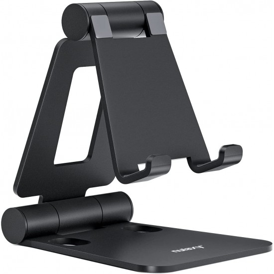 Dual Folding Cell Phone Stand, Fully Adjustable Foldable Desktop Phone Holder Cradle Dock Compatible with Phone 14 13 12 11 Pro Xs Xs Max Xr X 8, Nintendo Switch, Tablets (7-10 Dual Folding Cell Phone Stand, Fully Adjustable Foldable Desktop Phone Holder Cradle Dock Compatible with Phone 14 13 12 11 Pro Xs Xs Max Xr X 8, Nintendo Switch, Tablets (7-10