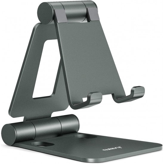 Dual Folding Cell Phone Stand, Fully Adjustable Foldable Desktop Phone Holder Cradle Dock Compatible with Phone 14 13 12 11 Pro Xs Xs Max Xr X 8, Nintendo Switch, Tablets (7-10 Dual Folding Cell Phone Stand, Fully Adjustable Foldable Desktop Phone Holder Cradle Dock Compatible with Phone 14 13 12 11 Pro Xs Xs Max Xr X 8, Nintendo Switch, Tablets (7-10