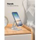 Dual Folding Cell Phone Stand, Fully Adjustable Foldable Desktop Phone Holder Cradle Dock Compatible with Phone 14 13 12 11 Pro Xs Xs Max Xr X 8, Nintendo Switch, Tablets (7-10 Dual Folding Cell Phone Stand, Fully Adjustable Foldable Desktop Phone Holder Cradle Dock Compatible with Phone 14 13 12 11 Pro Xs Xs Max Xr X 8, Nintendo Switch, Tablets (7-10