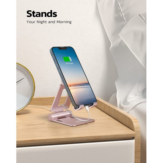 Dual Folding Cell Phone Stand, Fully Adjustable Foldable Desktop Phone Holder Cradle Dock Compatible with Phone 14 13 12 11 Pro Xs Xs Max Xr X 8, Nintendo Switch, Tablets (7-10 Dual Folding Cell Phone Stand, Fully Adjustable Foldable Desktop Phone Holder Cradle Dock Compatible with Phone 14 13 12 11 Pro Xs Xs Max Xr X 8, Nintendo Switch, Tablets (7-10