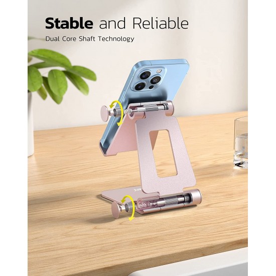 Dual Folding Cell Phone Stand, Fully Adjustable Foldable Desktop Phone Holder Cradle Dock Compatible with Phone 14 13 12 11 Pro Xs Xs Max Xr X 8, Nintendo Switch, Tablets (7-10 Dual Folding Cell Phone Stand, Fully Adjustable Foldable Desktop Phone Holder Cradle Dock Compatible with Phone 14 13 12 11 Pro Xs Xs Max Xr X 8, Nintendo Switch, Tablets (7-10