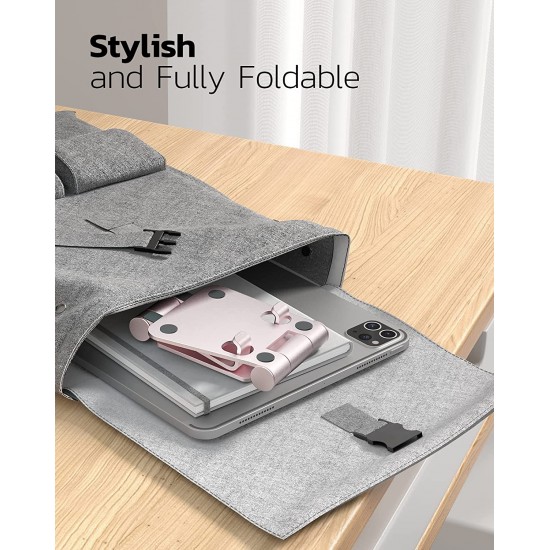 Dual Folding Cell Phone Stand, Fully Adjustable Foldable Desktop Phone Holder Cradle Dock Compatible with Phone 14 13 12 11 Pro Xs Xs Max Xr X 8, Nintendo Switch, Tablets (7-10 Dual Folding Cell Phone Stand, Fully Adjustable Foldable Desktop Phone Holder Cradle Dock Compatible with Phone 14 13 12 11 Pro Xs Xs Max Xr X 8, Nintendo Switch, Tablets (7-10