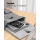 Dual Folding Cell Phone Stand, Fully Adjustable Foldable Desktop Phone Holder Cradle Dock Compatible with Phone 14 13 12 11 Pro Xs Xs Max Xr X 8, Nintendo Switch, Tablets (7-10 Dual Folding Cell Phone Stand, Fully Adjustable Foldable Desktop Phone Holder Cradle Dock Compatible with Phone 14 13 12 11 Pro Xs Xs Max Xr X 8, Nintendo Switch, Tablets (7-10