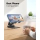 Dual Folding Cell Phone Stand, Fully Adjustable Foldable Desktop Phone Holder Cradle Dock Compatible with Phone 14 13 12 11 Pro Xs Xs Max Xr X 8, Nintendo Switch, Tablets (7-10 Dual Folding Cell Phone Stand, Fully Adjustable Foldable Desktop Phone Holder Cradle Dock Compatible with Phone 14 13 12 11 Pro Xs Xs Max Xr X 8, Nintendo Switch, Tablets (7-10