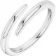 Open Twist Eternity Band Ring for Women