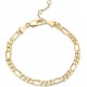 14K Gold Plated Chain Adjustable Bracelet for Women