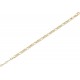 14K Gold Plated Chain Adjustable Bracelet for Women