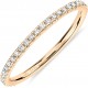 Stainless Steel Ring CZ Simulated Diamond Stackable Ring Eternity Bands for Women