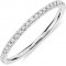 Stainless Steel Ring CZ Simulated Diamond Stackable Ring Eternity Bands for Women