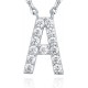 14K Gold Plated Cubic Zirconia Initial Necklace | Letter Dainty Necklaces for Women 14K Gold Plated Cubic Zirconia Initial Necklace | Letter Dainty Necklaces for Women