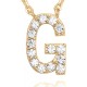 14K Gold Plated Cubic Zirconia Initial Necklace | Letter Dainty Necklaces for Women 14K Gold Plated Cubic Zirconia Initial Necklace | Letter Dainty Necklaces for Women