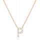 14K Gold Plated Cubic Zirconia Initial Necklace | Letter Dainty Necklaces for Women 14K Gold Plated Cubic Zirconia Initial Necklace | Letter Dainty Necklaces for Women