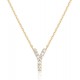 14K Gold Plated Cubic Zirconia Initial Necklace | Letter Dainty Necklaces for Women 14K Gold Plated Cubic Zirconia Initial Necklace | Letter Dainty Necklaces for Women