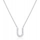 14K Gold Plated Cubic Zirconia Initial Necklace | Letter Dainty Necklaces for Women 14K Gold Plated Cubic Zirconia Initial Necklace | Letter Dainty Necklaces for Women