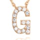 14K Gold Plated Cubic Zirconia Initial Necklace | Letter Dainty Necklaces for Women 14K Gold Plated Cubic Zirconia Initial Necklace | Letter Dainty Necklaces for Women