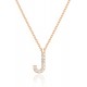 14K Gold Plated Cubic Zirconia Initial Necklace | Letter Dainty Necklaces for Women 14K Gold Plated Cubic Zirconia Initial Necklace | Letter Dainty Necklaces for Women