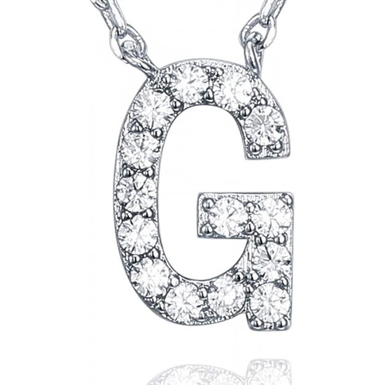 14K Gold Plated Cubic Zirconia Initial Necklace | Letter Dainty Necklaces for Women 14K Gold Plated Cubic Zirconia Initial Necklace | Letter Dainty Necklaces for Women