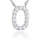 14K Gold Plated Cubic Zirconia Initial Necklace | Letter Dainty Necklaces for Women 14K Gold Plated Cubic Zirconia Initial Necklace | Letter Dainty Necklaces for Women