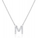 14K Gold Plated Cubic Zirconia Initial Necklace | Letter Dainty Necklaces for Women 14K Gold Plated Cubic Zirconia Initial Necklace | Letter Dainty Necklaces for Women