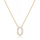 14K Gold Plated Cubic Zirconia Initial Necklace | Letter Dainty Necklaces for Women 14K Gold Plated Cubic Zirconia Initial Necklace | Letter Dainty Necklaces for Women