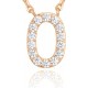 14K Gold Plated Cubic Zirconia Initial Necklace | Letter Dainty Necklaces for Women 14K Gold Plated Cubic Zirconia Initial Necklace | Letter Dainty Necklaces for Women