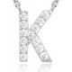 14K Gold Plated Cubic Zirconia Initial Necklace | Letter Dainty Necklaces for Women 14K Gold Plated Cubic Zirconia Initial Necklace | Letter Dainty Necklaces for Women