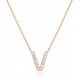 14K Gold Plated Cubic Zirconia Initial Necklace | Letter Dainty Necklaces for Women 14K Gold Plated Cubic Zirconia Initial Necklace | Letter Dainty Necklaces for Women