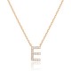 14K Gold Plated Cubic Zirconia Initial Necklace | Letter Dainty Necklaces for Women 14K Gold Plated Cubic Zirconia Initial Necklace | Letter Dainty Necklaces for Women